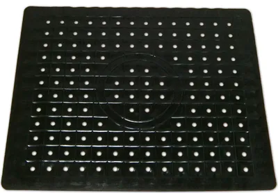 Produktbild von SPÜLBECKEN EINLAGE  26x31cm Spülbeckenmatte Spülbeckeneinlage Matte 44(Schwarz, eckig)