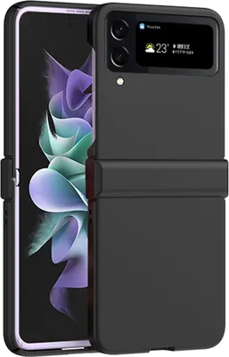 Produktbild von Für Samsung Galaxy Z Flip4 Dreiteiliges Macaron-Set Handyhülle Schutz Cover