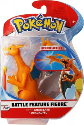 Produktbild von Pokémon Battle Feature Figur Glurak 11 cm