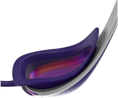 Produktbild von Speedo Fastskin Pure Focus Mirror - Plavecké okuliare, farba:čierna/červená
