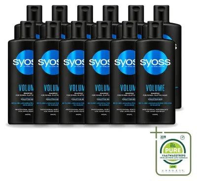 Obrázok produktu pre 12 ks šampónu Syoss Volume - 440 ml - veľké balenie - 12 kusov
