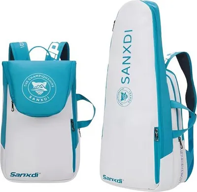 Productafbeelding van CarryQuest® - Tennisrugzak, opvouwbaar, blauw