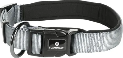 Produktbild von Flamingo Halsband Abbi grau, Größe: M