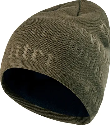 Produktbild von Deerhunter Logo Strickmütze (Tarmac Green)