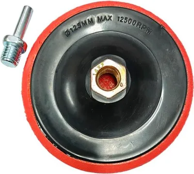Zdjęcie produktu dla Przystawka Tarcza Dysk Elastyczny Na Rzep Szlifierkę Wiertarkę 125mm M14