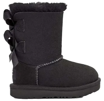 Produktbild von UGG Bailey Bow II Boot Black (Toddler) - EU US 10