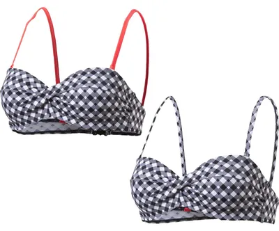 Productafbeelding van FIREFLY dames bikini top Maggy II, vichy print, maat 34C, artikelnummer 4034996