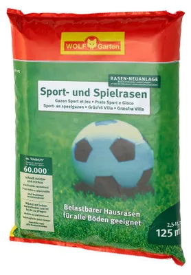 Immagine prodotto di WOLF-Garten® 3825020 WOLF-Garten® LG 125 Sport- und Spiel Rasensamen 2,5 kg