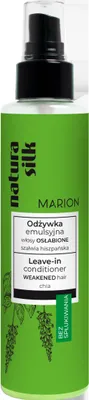 Zdjęcie produktu dla Marion Natura Silk odżywka w sprayu do włosów osłabionych 150 ml