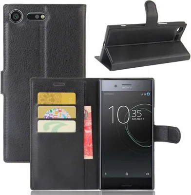 Obrázek produktu pro Pouzdro s klopou pro Sony Xperia XZ Premium Černá