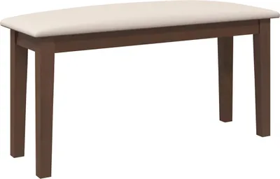 Immagine prodotto di Panca 90 cm Marrone in Legno Massello di Hevea
