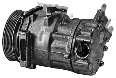 Produktbild von Klimakompressor 12 V R 134a Ø 119 mm VALEO für u.a. PEUGEOT PARTNER