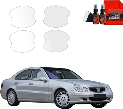 Obrázek produktu pro ochranná fólie 4v1 Grizz Protector pro prohlubně klik dveří - Mercedes Benz Třída E W211 Sedan (2002-2009)