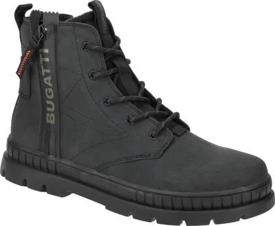 Produktbild von Bugatti Pallario comfort Schnürstiefel Schwarz