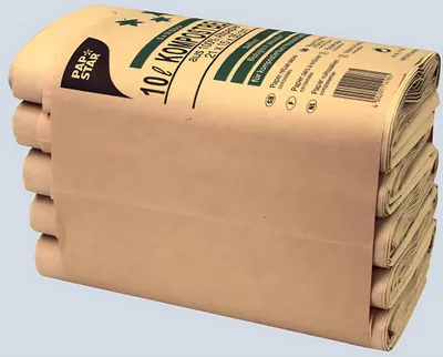 Produktbild von Papstar 14186, 10 l, Braun, Papier, 350 mm, 210 mm, 50 Stück(e)