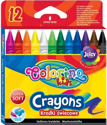 Image de Colorino crayons de couleur 12 couleurs