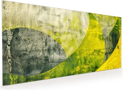 Produktbild von Küchenrückwand Spritzschutz Glas mit Motiv Abstraktkunst 40 x 40 cm