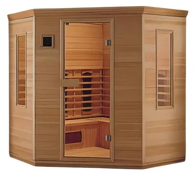 Produktbild von Infrarotsauna Saunakabine Sauna Lichtsauna Heimsauna Saunaraum 184x184 cm