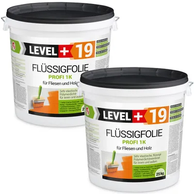Produktbild von Flüssigfolie PROFI 50kg Dichtfolie Abdichtung Innenbereich Außenbereich TOP RM19