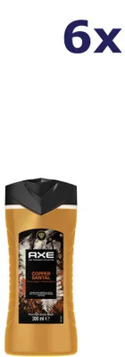 Produktbild von 6x Douchegel – 300 ml – Kupfer-Sandelholz