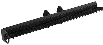 Produktbild von SOTECH Black-Line Krawattenhalter & Gürtelhalter ausziehbar schwarz – 450 x 78 x 81 mm
