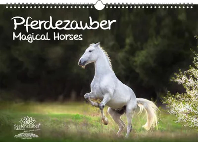 Produktbild von Pferdezauber DIN A3 Immerwährender Kalender Pferde und Fohlen - Seelenzauber