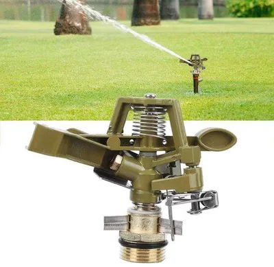 Produktbild von Rotierender Sprühkopf – Einstellbar von 0 bis 360 Grad – Rasensprenger – Bewässerung – Rasen – Gartensprenger