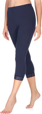 Produktbild von Merry Style Damen 3/4 Leggings MS10-290(Marineblau, L)