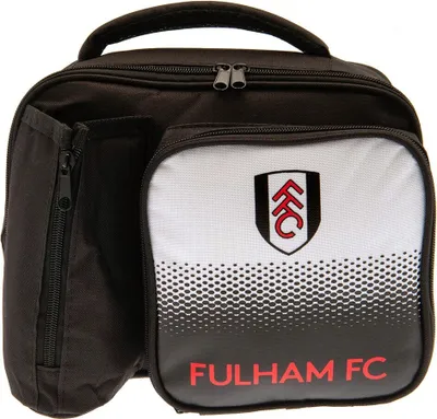 Produktbild von Fulham FC - Svačinová taška s barevným gradientem TA10279 (jedna velikost) (černá/bílá)