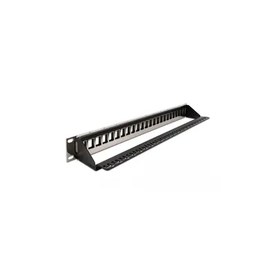 Obrázek produktu pro DELOCK 19"Keystone Patchpanel 24Port Schwarz