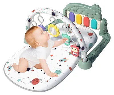 Image de Tapis de jeu pour enfants, avec des activités et des couleurs