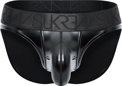 Immagine prodotto di SUKREW - Intimo da Uomo Slips - FETISH Wet Look Classic Brief - 1x Taglia XXL