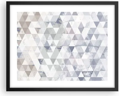 Produktbild von Gerahmtes Poster - Schwarzer Rahmen - Abstraktion modern - 50x40 cm - Wand Bild - Wanddeko - Wandbilder - Kunstposter - Wandposter - Bilderrahmen - Bilder - Kunstdruck - Wandbild - P2BAA50x40-4075