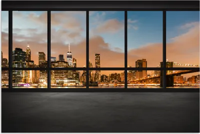 Produktbild von MuchoWow® Poster Blick auf Manhattan in der herannahenden Nacht 60x40 cm - Schlafzimmerdekoration