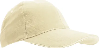 Image de Casquette de baseball SOLS Buffalo unie PC372 (taille unique) (Beige)