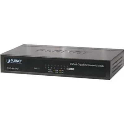 Produktbild von PLANET 8-Port 10/100/1000Mbps Gigabit Ethernet Switch ,
