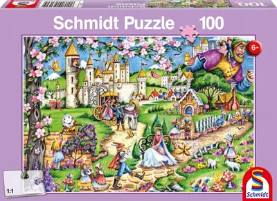 Obrázek produktu pro Schmidt Spiele 56160, 100 kusů, Krajina, 6 rok/roky