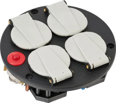 Image de Boîtier à 4 prises IP20 230 V/16 A *FR*