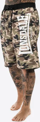 Image de Herren Beachshorts normale Passform BALLYMENA Camo Woodland XXL Lonsdale