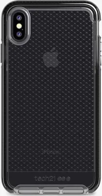 Image de Coque pour iPhone Xs Max d'Apple - Silicone - Coque arrière Tech21 - Noir
