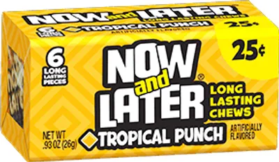 Produktbild von Now & Later Tropical Punch (24 x 26g)