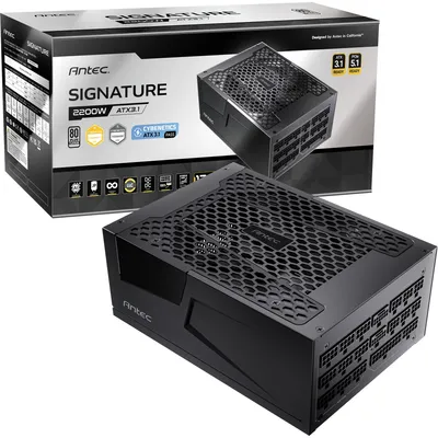 Obrázok produktu pre Antec SIGNATURE 2200 Platinum, 2200 W, 200 - 240 V, 50/60 Hz, 15 A, Aktívny, 125 W