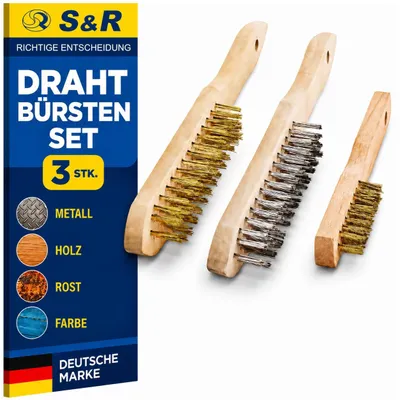 Productafbeelding van S&R 135003290 S&R Drahtbürsten