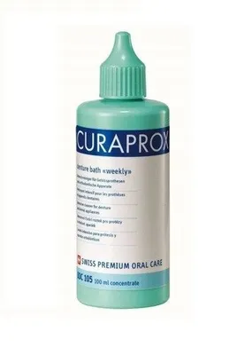 Obrázok produktu pre Profesionálny Koncentrát na Čistenie Bezzubia Curaprox BDC 105 100 ml - Účinné a Jemné čistenie.