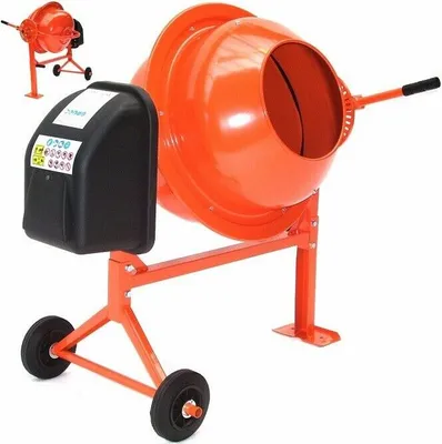 Produktbild von Betonmischer 70L Betonmischmaschine 55503 Mörtel Mischmaschine Zementmischer