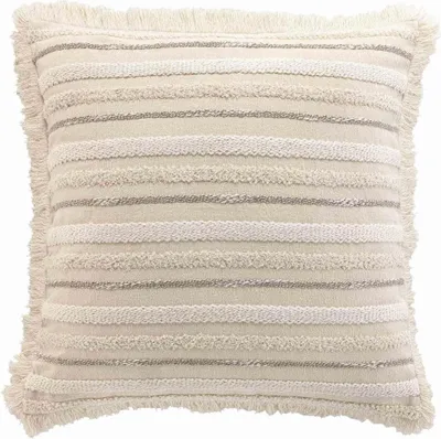 Image de Coussins Décoratifs - Douceur d'Intérieur - ATLAS - Coton - 40 x 40 cm - Beige