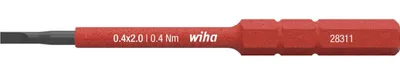 Obrázek produktu pro WIHA Bit slimBit electric 2,0 x 75 mm slot