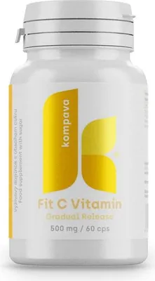 Productafbeelding van Kompava Vitamine C 500 mg / 60 capsules
