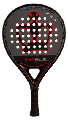 Produktbild von Padel-Schläger für Anfänger aus Glasfaser und EVA Soft, 370g, Griff 4 1/2 Zoll
