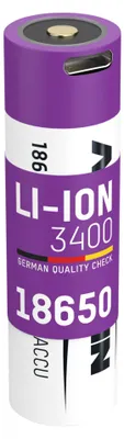 Produktbild von ANSMANN Li-Ion Akku 3.6V mit USB-C Port und Safetyboard, min. 3250 mAh